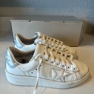 Golden Goose Pure Star White Sneaker size 37